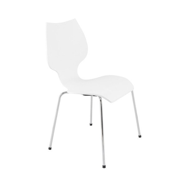 Scaun dining Kokoon Design Elipse, alb