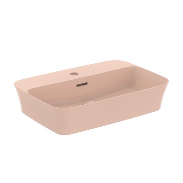 Chiuvetă roz-deschis din ceramică 55x38 cm Ipalyss – Ideal Standard