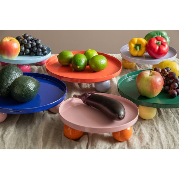 Tavă decorativă din metal ø 20 cm Double Funky – PT LIVING-image-2