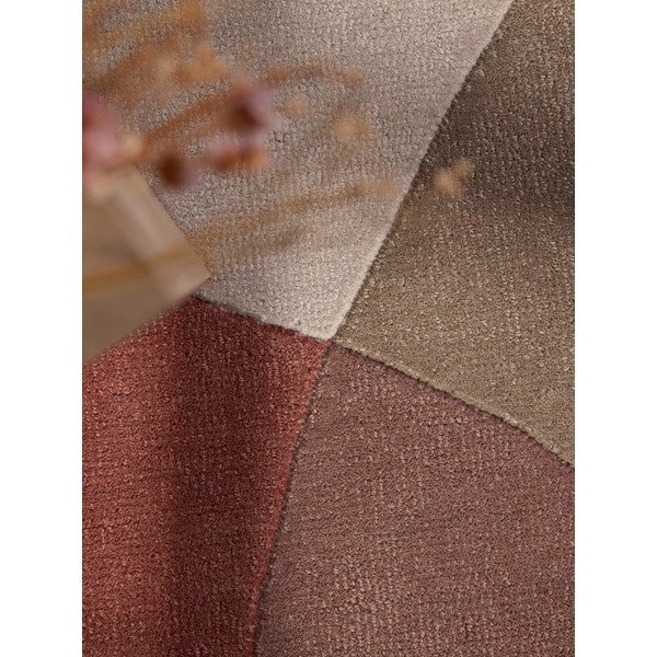 Covor bej țesut manual rotund din lână ø 200 cm Hackney Clarissa – Ted Baker-image-2