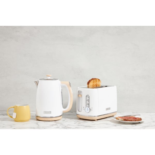 Prăjitor de pâine alb Dorchester – Haden-image-1