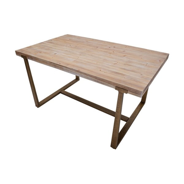 Masă de dining în culoare naturală 150x90 cm Ankara – Mauro Ferretti-image-4