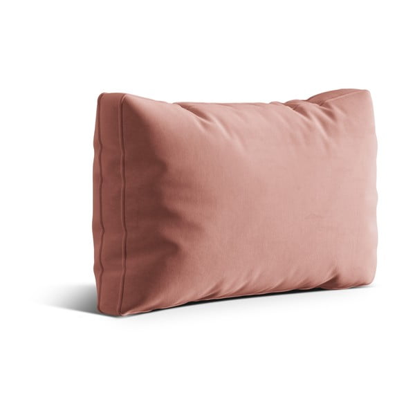 Pernă pentru canapea roz cu tapițerie din catifea Kemi – Cosmopolitan Design-image-1