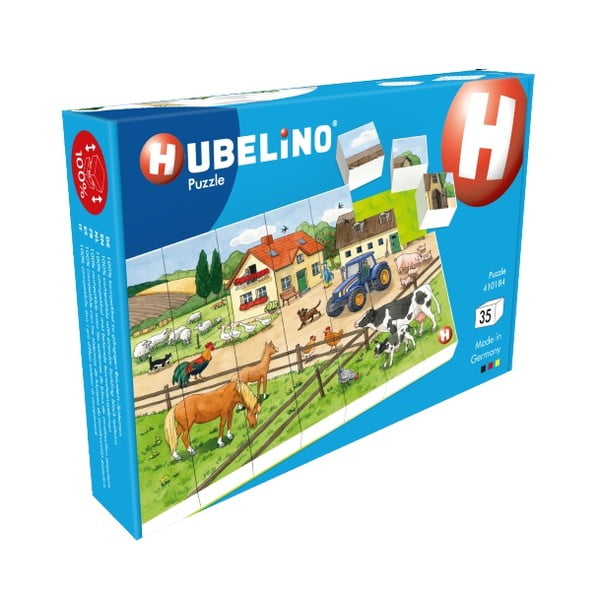 Puzzle pentru copii Viața la Fermă Hubelino-image-3