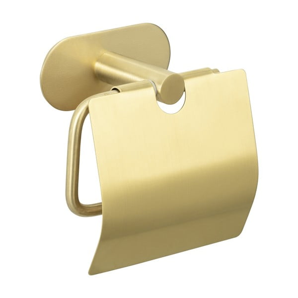 Suport pentru hârtie igienică autoadeziv din oțel inoxidabil Orea Gold – Wenko