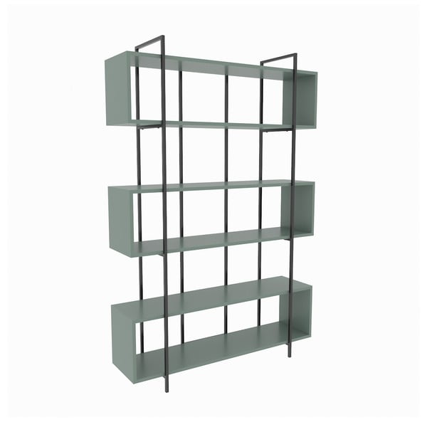 Bibliotecă verde 120x180 cm Bruti – Kalune Design-image-2