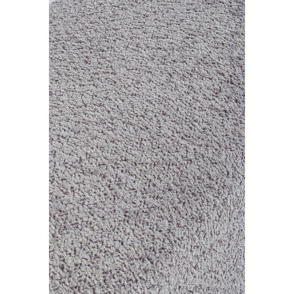 Bancă gri capitonată cu tapițerie din țesătură bouclé Dayla – Bizzotto-image-3