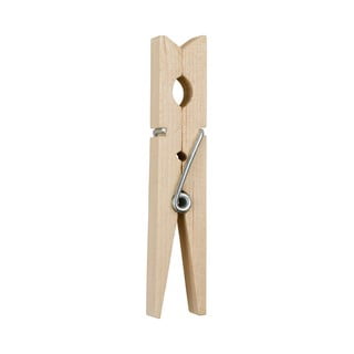 Set 36 cârlige din lemn pentru rufe Addis Wooden Pegs Pack