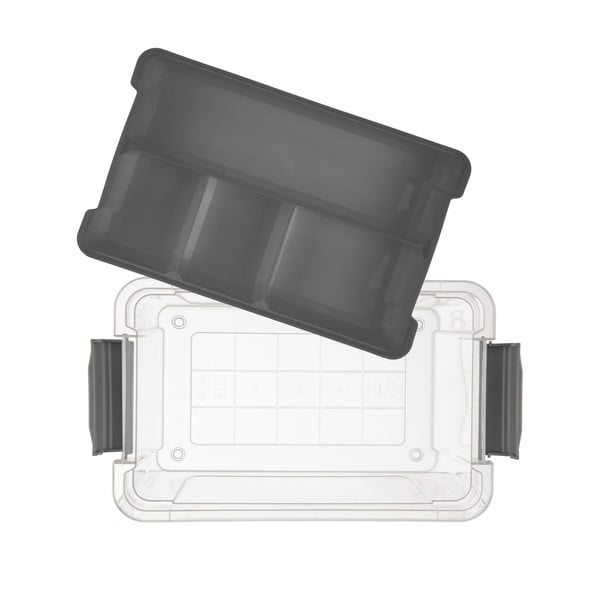 Cutie de depozitare din plastic cu capac 35x23x17 cm Multi Stormax – Orion-image-1