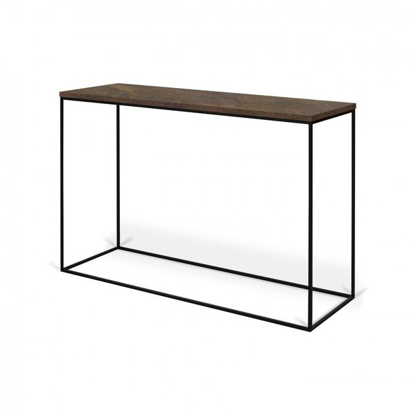 Masă tip consolă cu blat din marmură roșie TemaHome Gleam-image-1