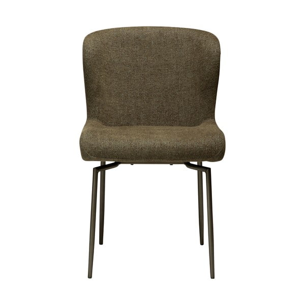 Scaun de dining kaki tapițat Glam – DAN-FORM Denmark-image-3