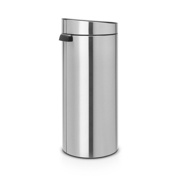 Coș de gunoi argintiu mat cu senzori de atingere din oțel 30 l Touch Bin – Brabantia-image-3