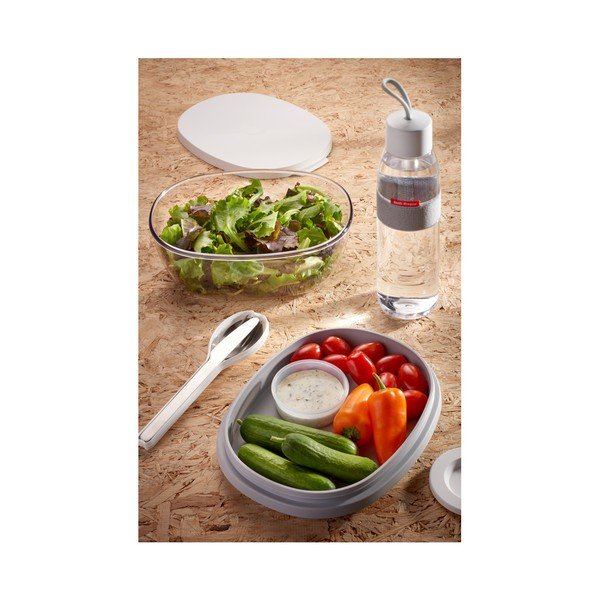 Cutie pentru salată cu capac albastru închis Mepal Ellipse-image-1