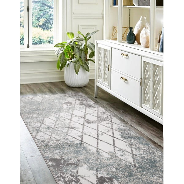 Covor tip traversă albastru prăfuit 70x200 cm Sensi Gepi – FD-image-1