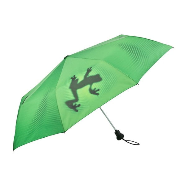 Umbrelă pliabilă Von Lilienfeld Shadowfrog, verde