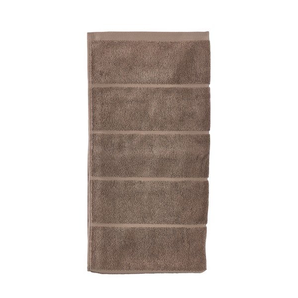 Prosop maro deschis din bumbac din frotir 70x140 cm Sauna – Zone
