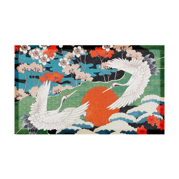 Covoraș de intrare 40x70 cm Japanese Bird – Artsy Doormats