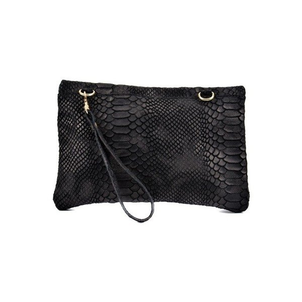 Geantă din piele Roberta M Sarah, negru-image-1