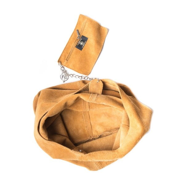 Geantă din piele Roberta M 885 Cognac-image-3