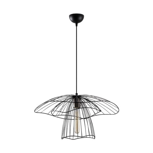 Lustră neagră ø 50 cm Tel – Opviq lights