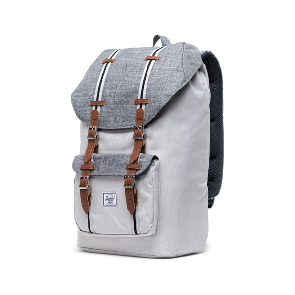 Rucsac Herschel Little America, gri-maro, 25 l-image-1