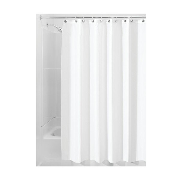 Perdea de duș iDesign, 200 x 180 cm, alb-image-1