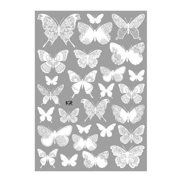 Autocolante Ambiance Chic Butterflies-image-1