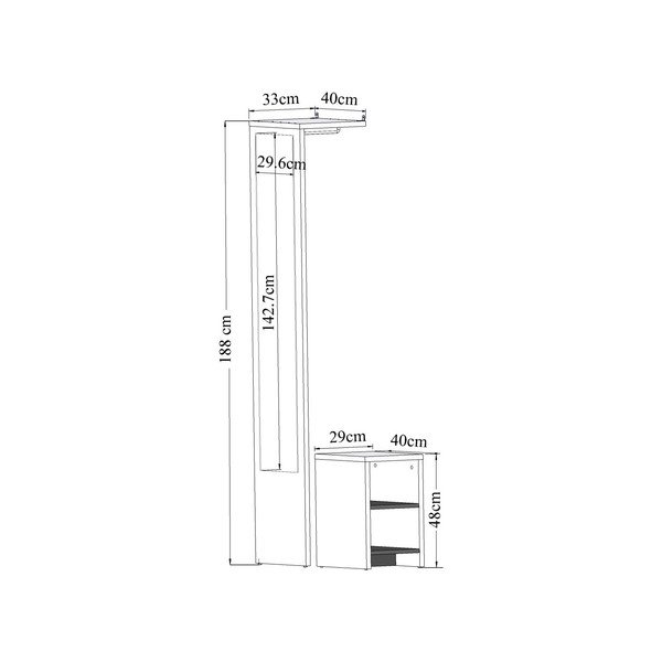 Set pentru hol în decor de lemn de stejar TemaHome Vestibulo-image-2