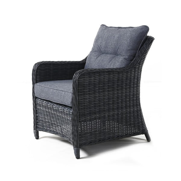 Set mobilier de grădină din ratan artificial gri pentru 7 persoane San Diego - Rojaplast-image-3