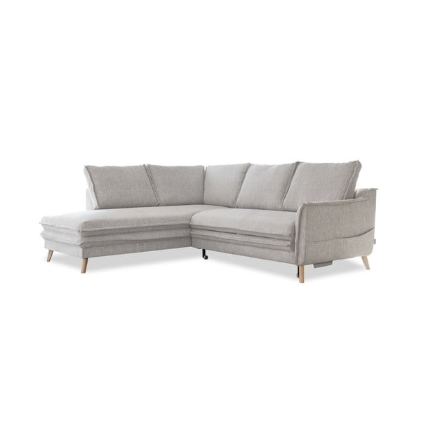 Colțar bej extensibil (cu colț pe partea stângă ) Charming Charlie – Miuform