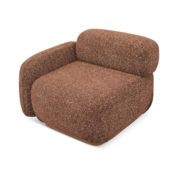 Modul pentru canapea modulară portocaliu/maro (cu colț pe partea stângă) Ailani – Makamii-image-3