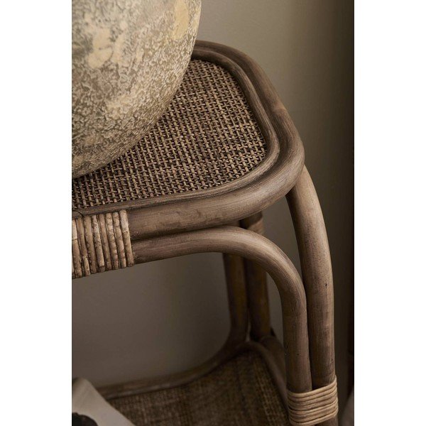 Măsuță auxiliară rotundă din ratan ø 41 cm Magnolia – Ellos Home-image-3