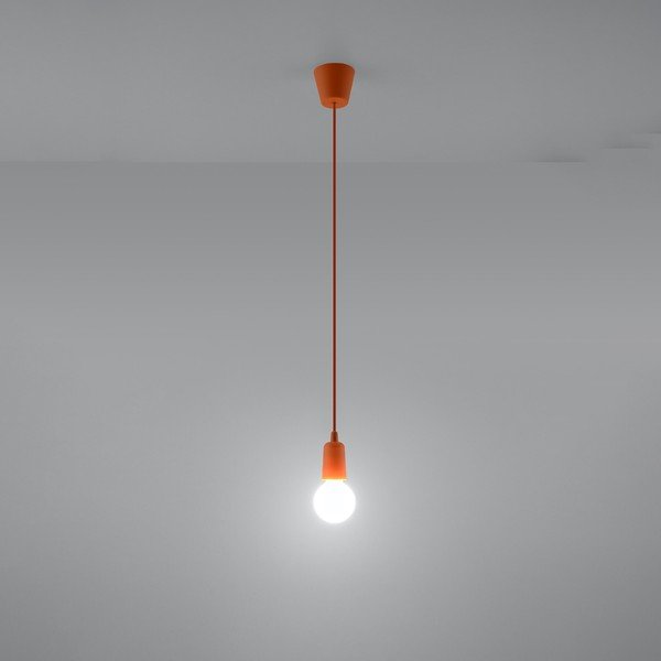 Corp de iluminat portocaliu ø 5 cm Rene – Sollux-image-4