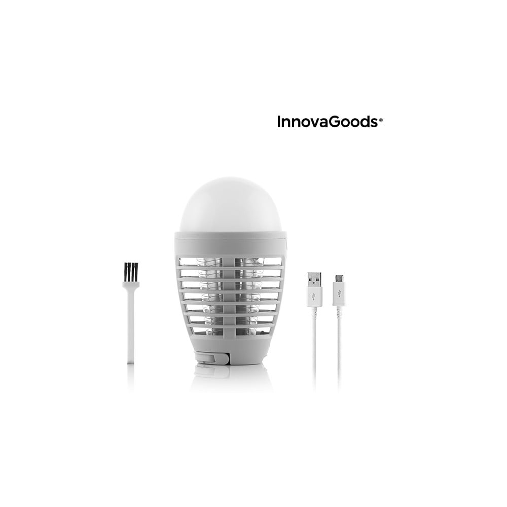 Lanternă reîncărcabilă anti-țânțari InnovaGoods, 2 în 1
