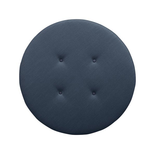 Pouf/ măsuță Helga Interiors Nolan, albastru închis-image-4