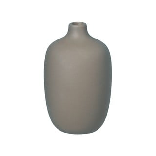 Vază din ceramică Blomus Ceola, înălțime 12 cm, gri