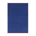 Covor albastru țesut manual 200x290 cm Kai – MADE