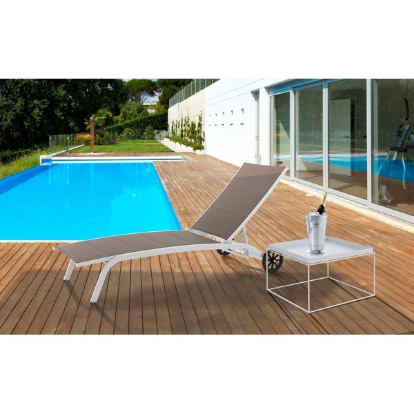 Masă auxiliară de grădină din metal 60x60 cm Hannah – Tomasucci-image-1