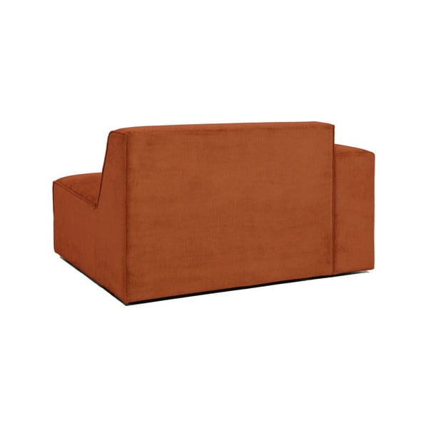 Modul pentru canapea portocaliu   din catifea reiată  (partea stângă ) Sting - Scandic-image-3