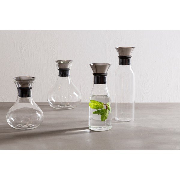 Carafă din sticlă-din metal 1 l Winslet – Premier Housewares-image-1