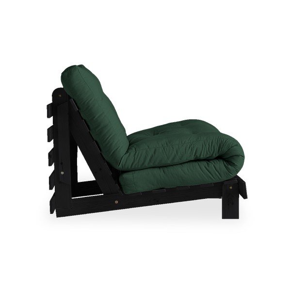 Fotoliu variabil KARUP Design Roots Black/Forest Green, verde închis-image-3