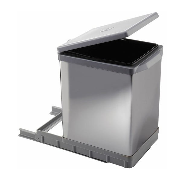 Coș de gunoi metalic pentru deșeuri sortate/încorporat 17 l Tower - Elletipi