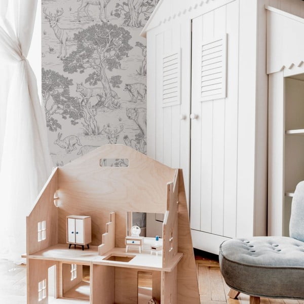 Tapet pentru copii din hârtie 100 cm x 280 cm Animals – Dekornik-image-1