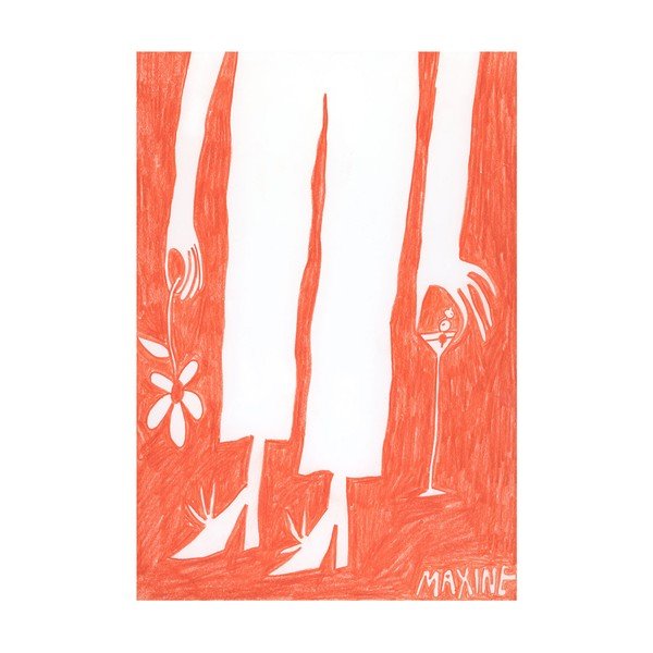 Poster 30x40 cm Sunday at Five – Maxine McCrann – The Poster Club