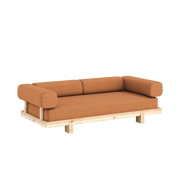 Canapea portocalie 214 cm Stay – Karup