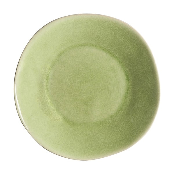 Farfurie adâncă din gresie ceramică Costa Nova Riviera, ⌀ 25 cm, verde