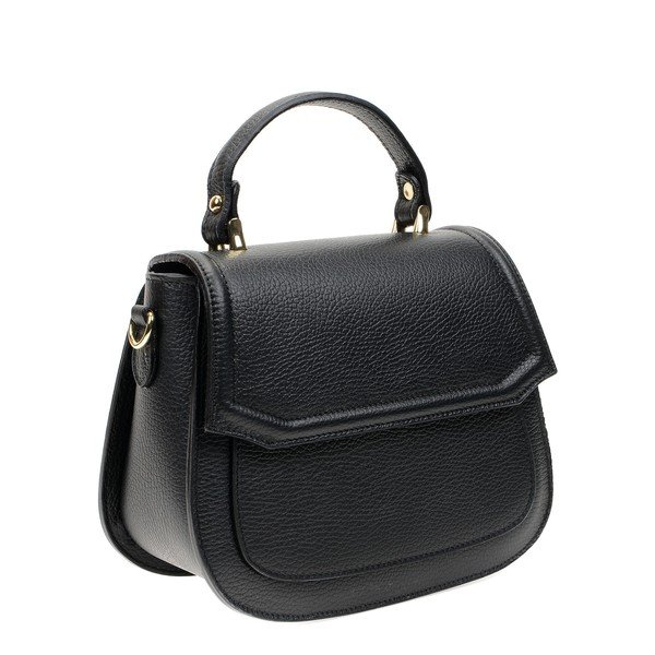 Geantă crossbody din piele Isabella Rhea, negru-image-3