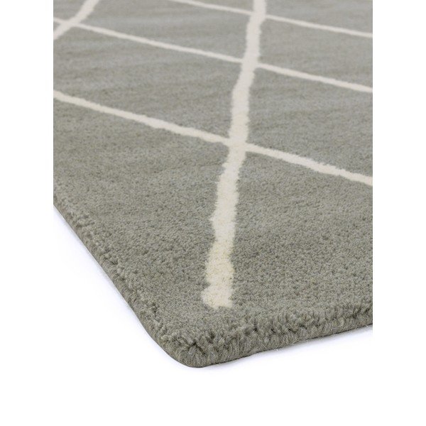 Covor gri handmade din lână 200x290 cm Albany – Asiatic Carpets-image-2