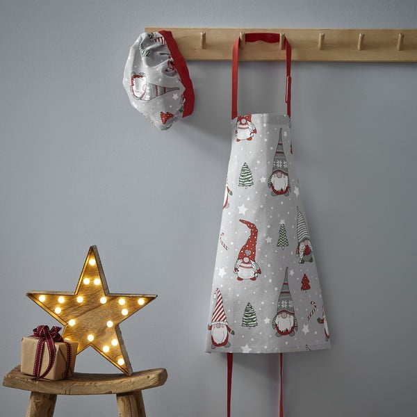 Șorț de bucătărie pentru copii 2 buc. din bumbac Gnomes – Catherine Lansfield-image-1