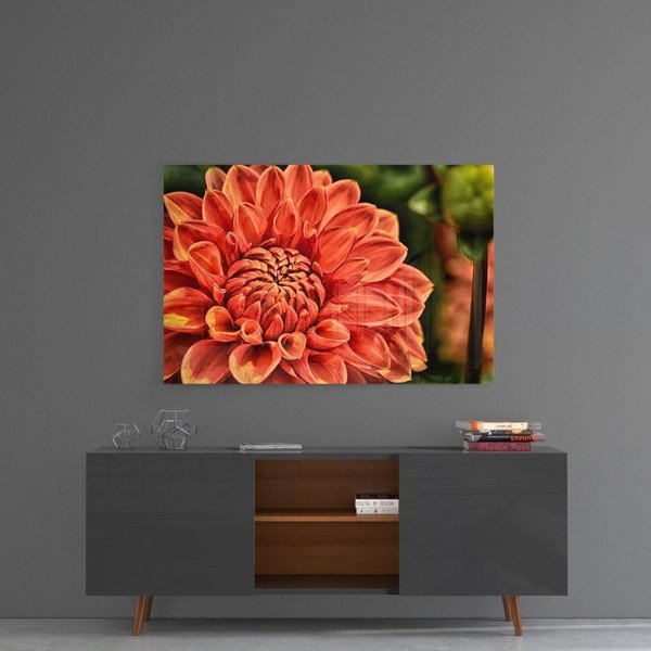 Tablou din sticlă Insigne Flowers IV.-image-1